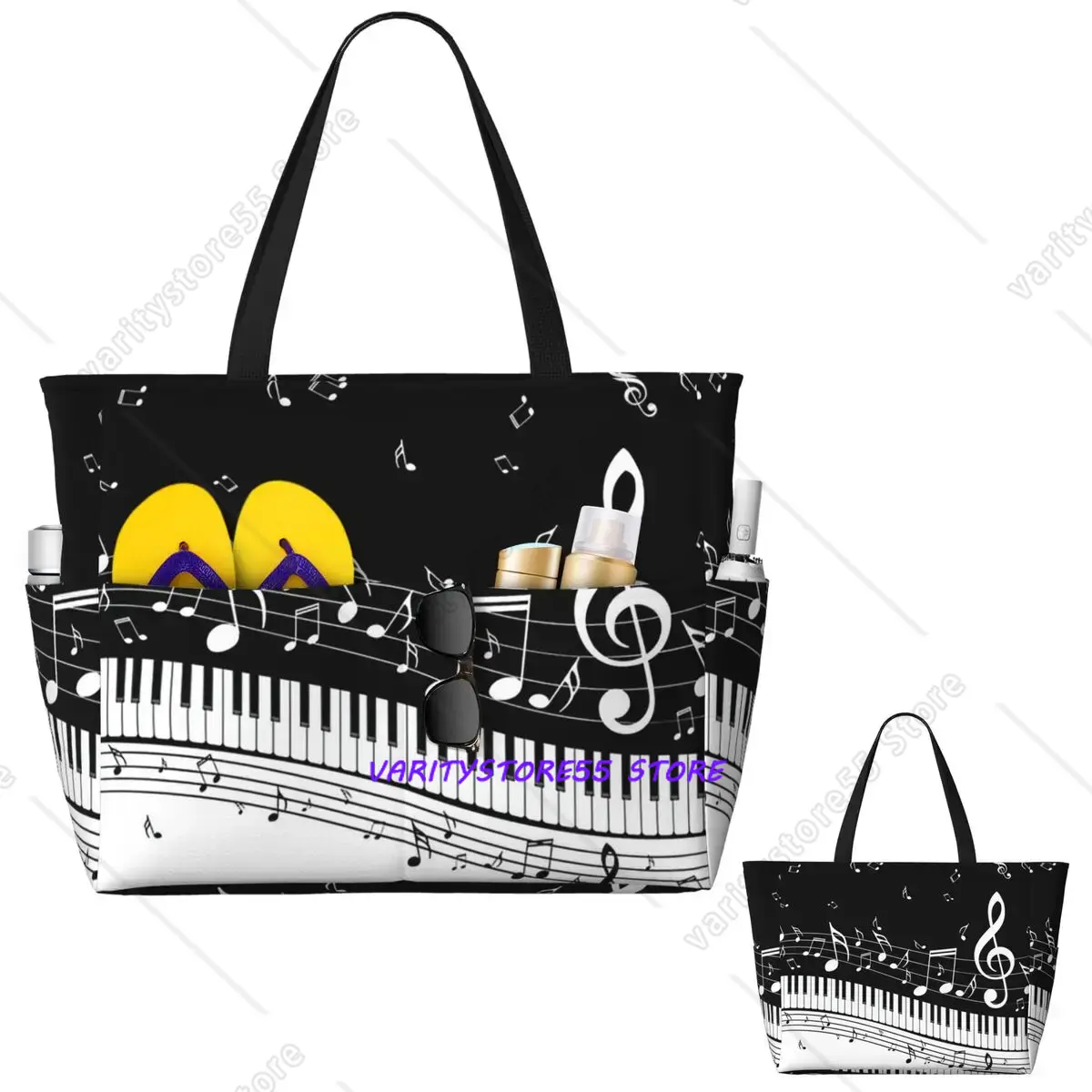 Abstract Piano Keys With Music - огляд і ціна Yoga Fitness Music