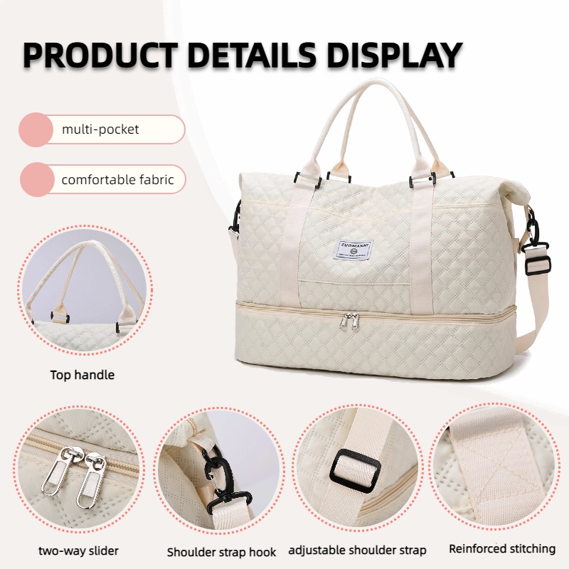 Large Capacity Travel Duffels  - огляд і ціна Yoga Fitness Bag