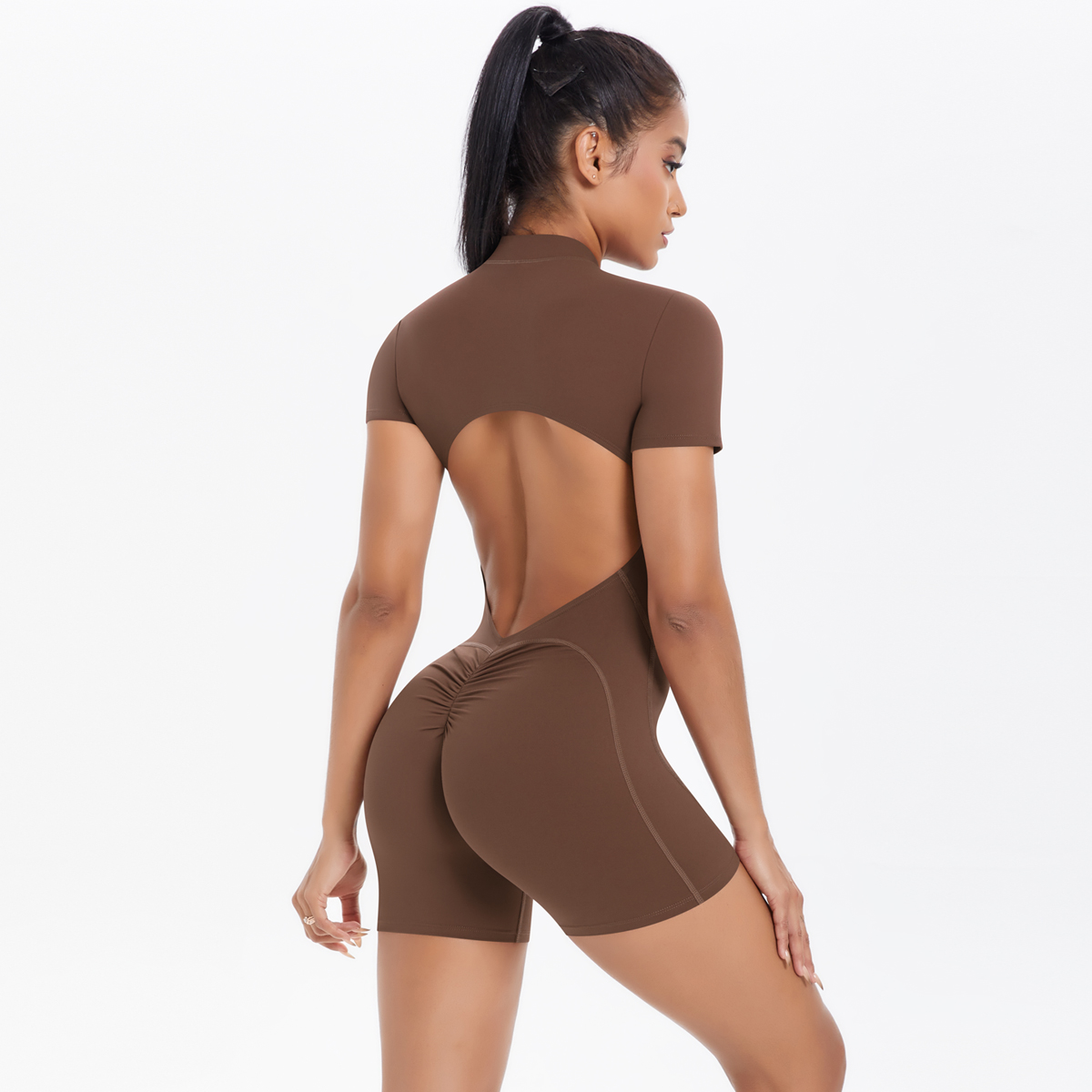 Women Gym Jumpsuit Short Yoga  - огляд і ціна Yoga Fitness Jumpsuit