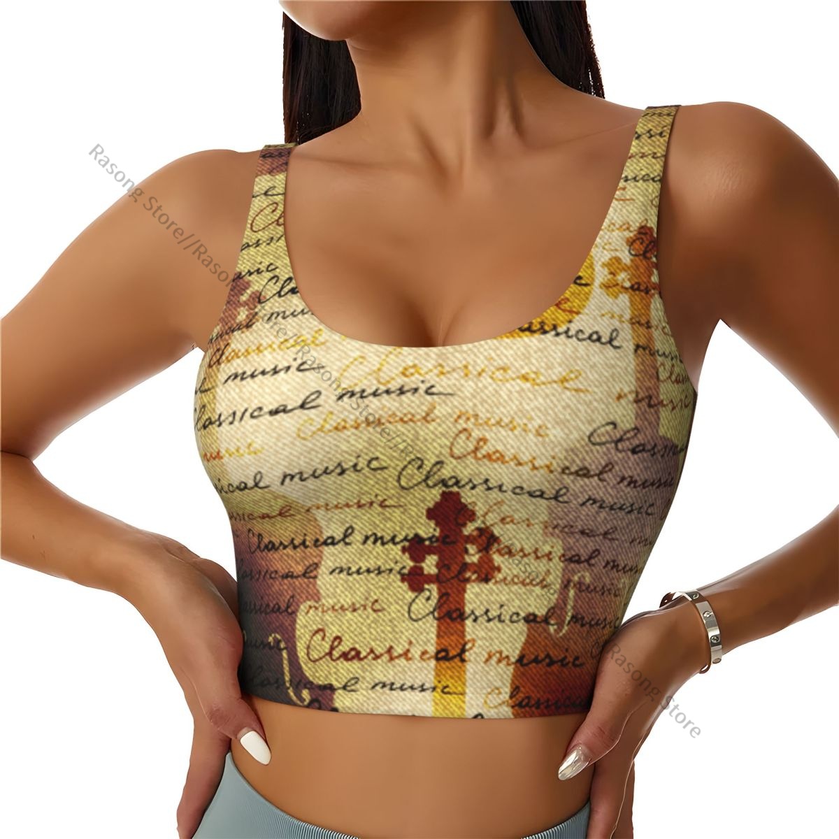Sports Bra Women Running Yoga  - огляд і ціна Yoga Fitness Music