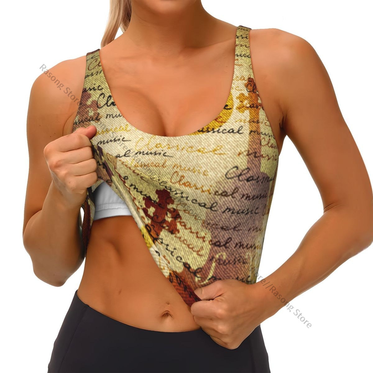 Sports Bra Women Running Yoga  - огляд і ціна Yoga Fitness Music