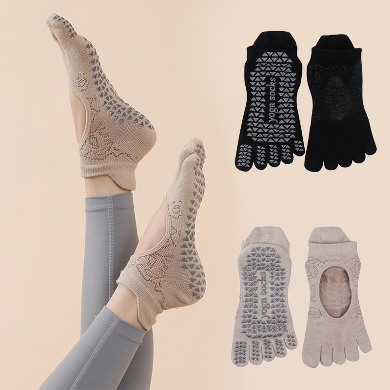 Women Yoga Toe Socks High Qual - огляд і ціна Yoga Fitness Girl