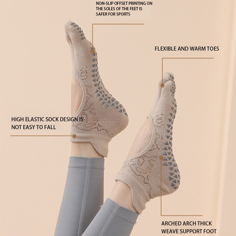 Women Yoga Toe Socks High Qual - огляд і ціна Yoga Fitness Girl