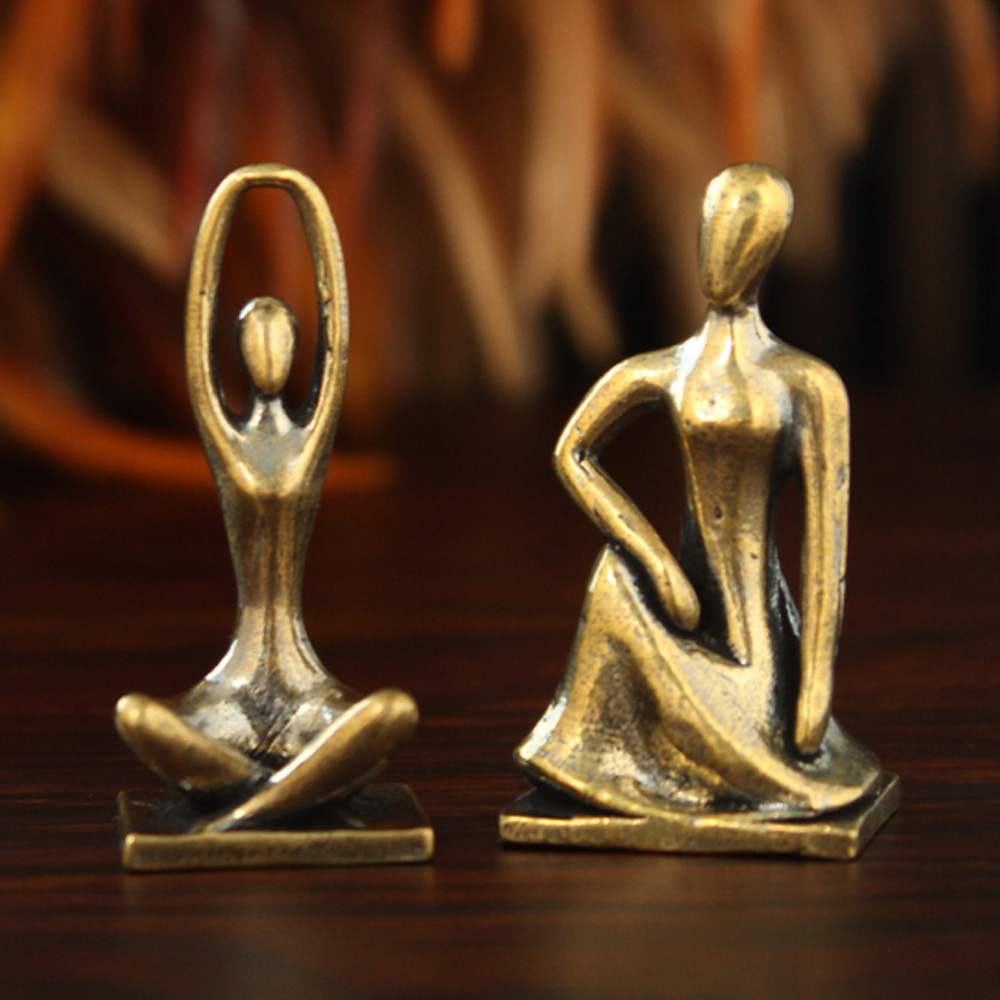 Nordic Style Brass Yoga Girl S - огляд і ціна Yoga Fitness Model