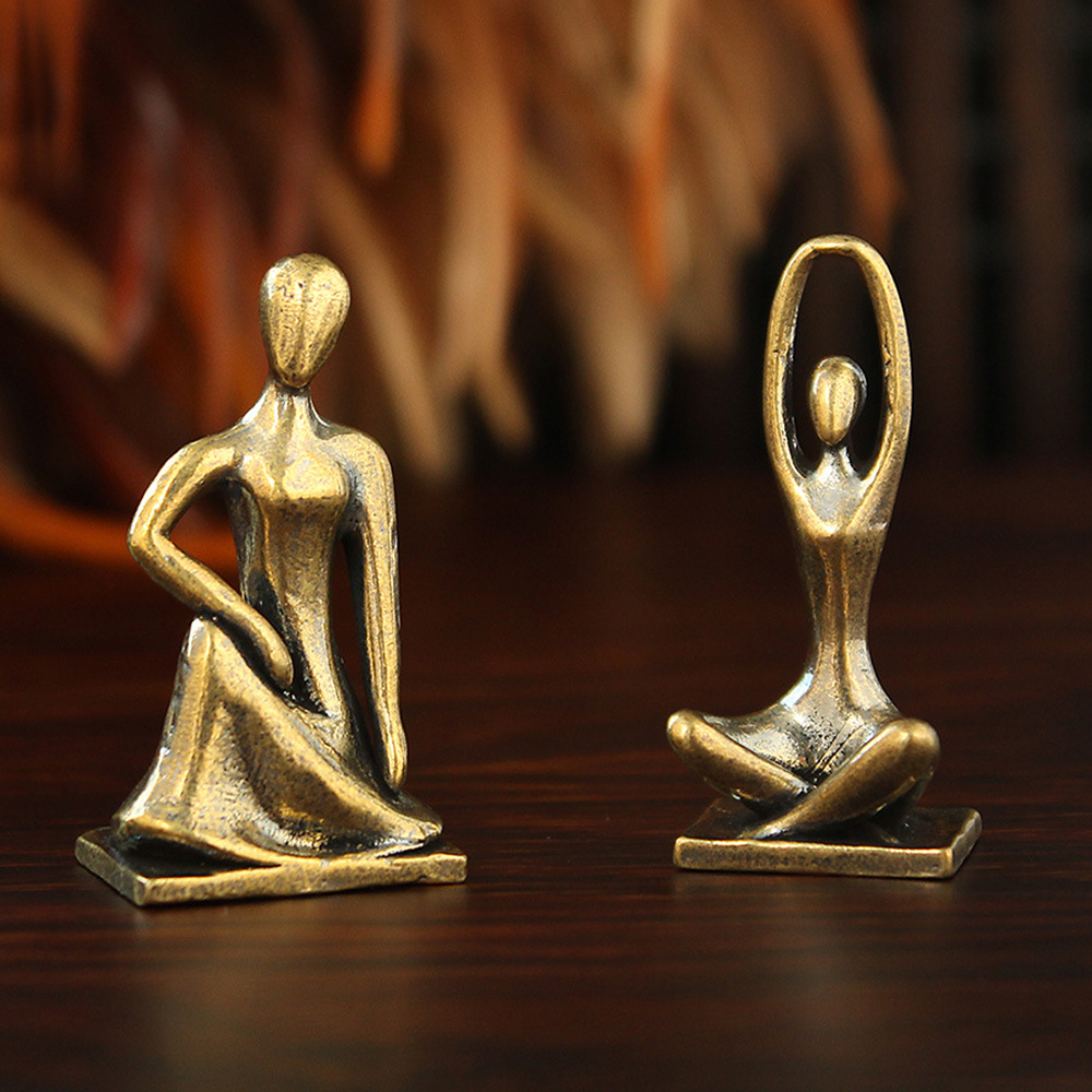 Nordic Style Brass Yoga Girl S - огляд і ціна Yoga Fitness Model