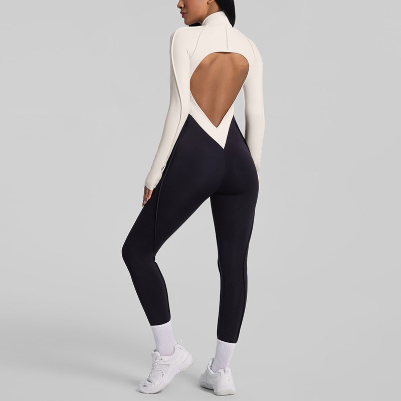 Sanding Yoga Jumpsuit Hollow-O - огляд і ціна Yoga Fitness Girl