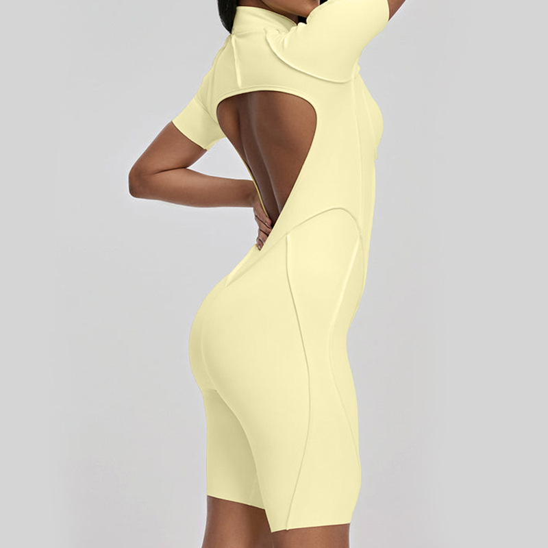 Sanding Yoga Jumpsuit Hollow-O - огляд і ціна Yoga Fitness Girl