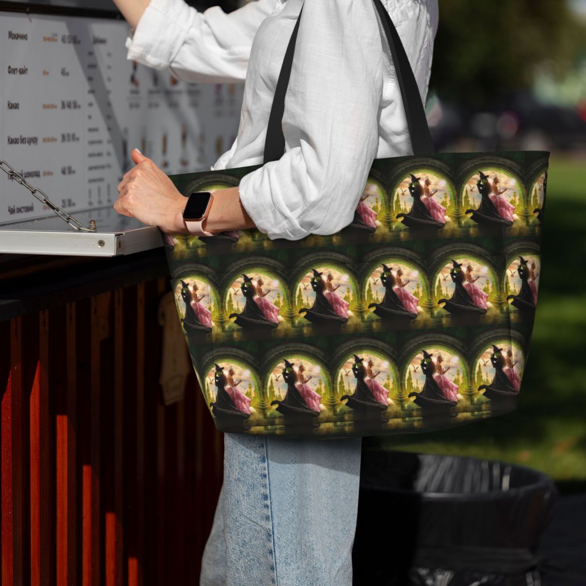 Wicked Musical Beach Tote Bag  - огляд і ціна Yoga Fitness Music