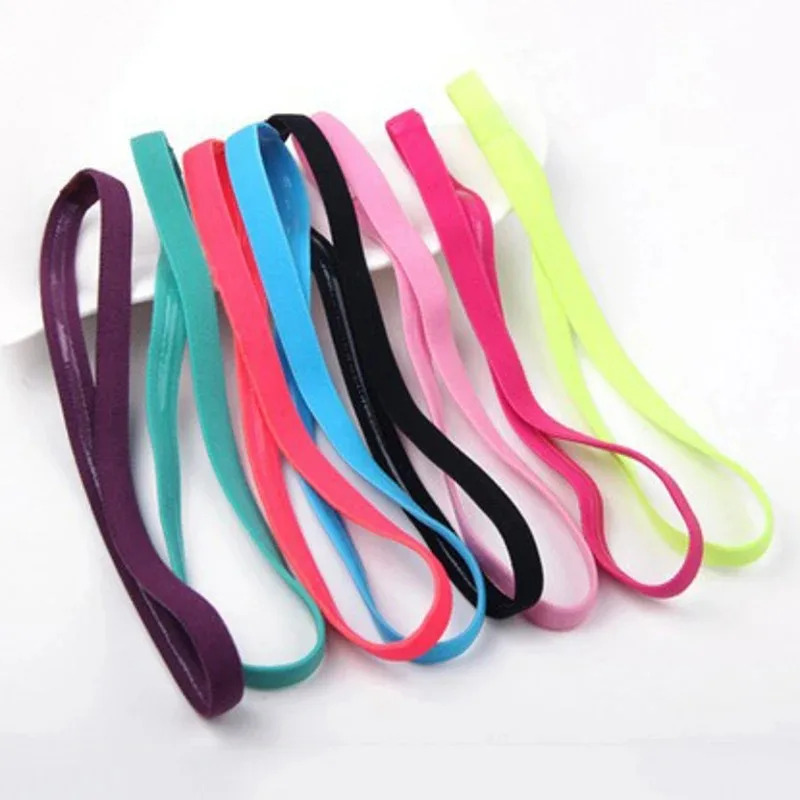1-5pcs Elastic Sweatband Yoga  - огляд і ціна Yoga Fitness Girl