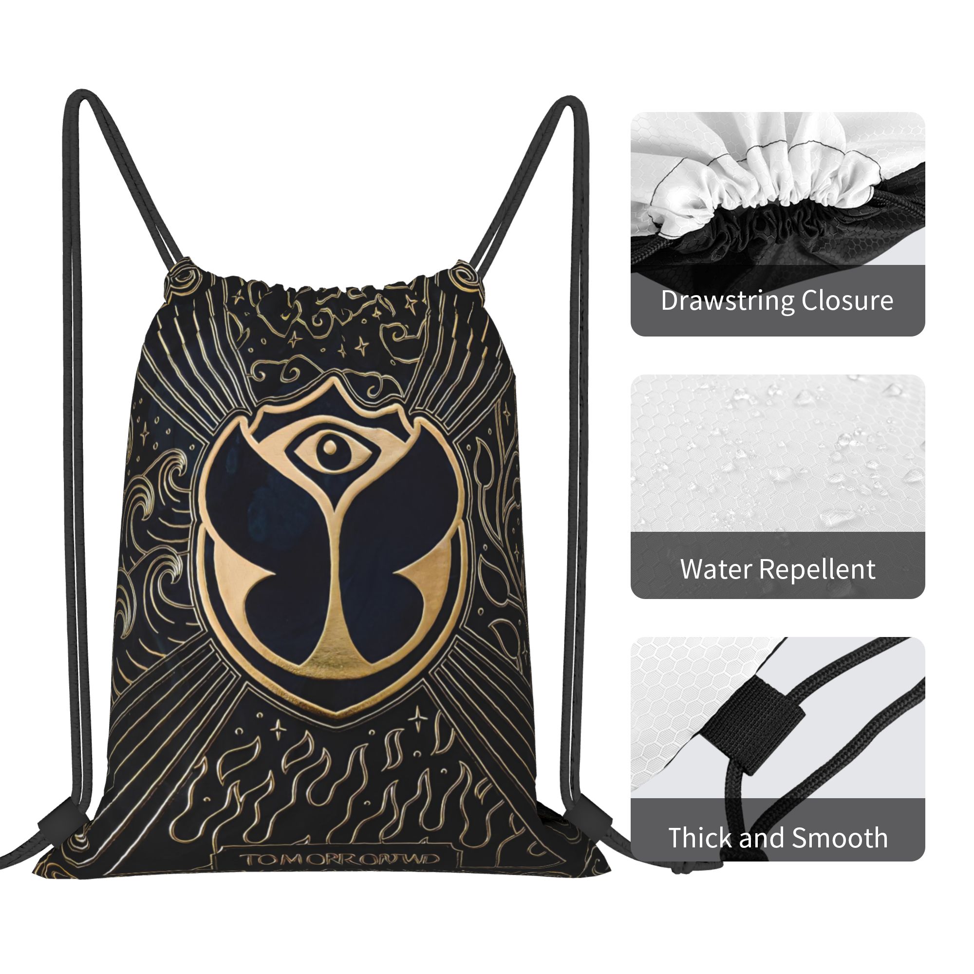 Tomorrowlands  Drawstring Back - огляд і ціна Yoga Fitness Bag