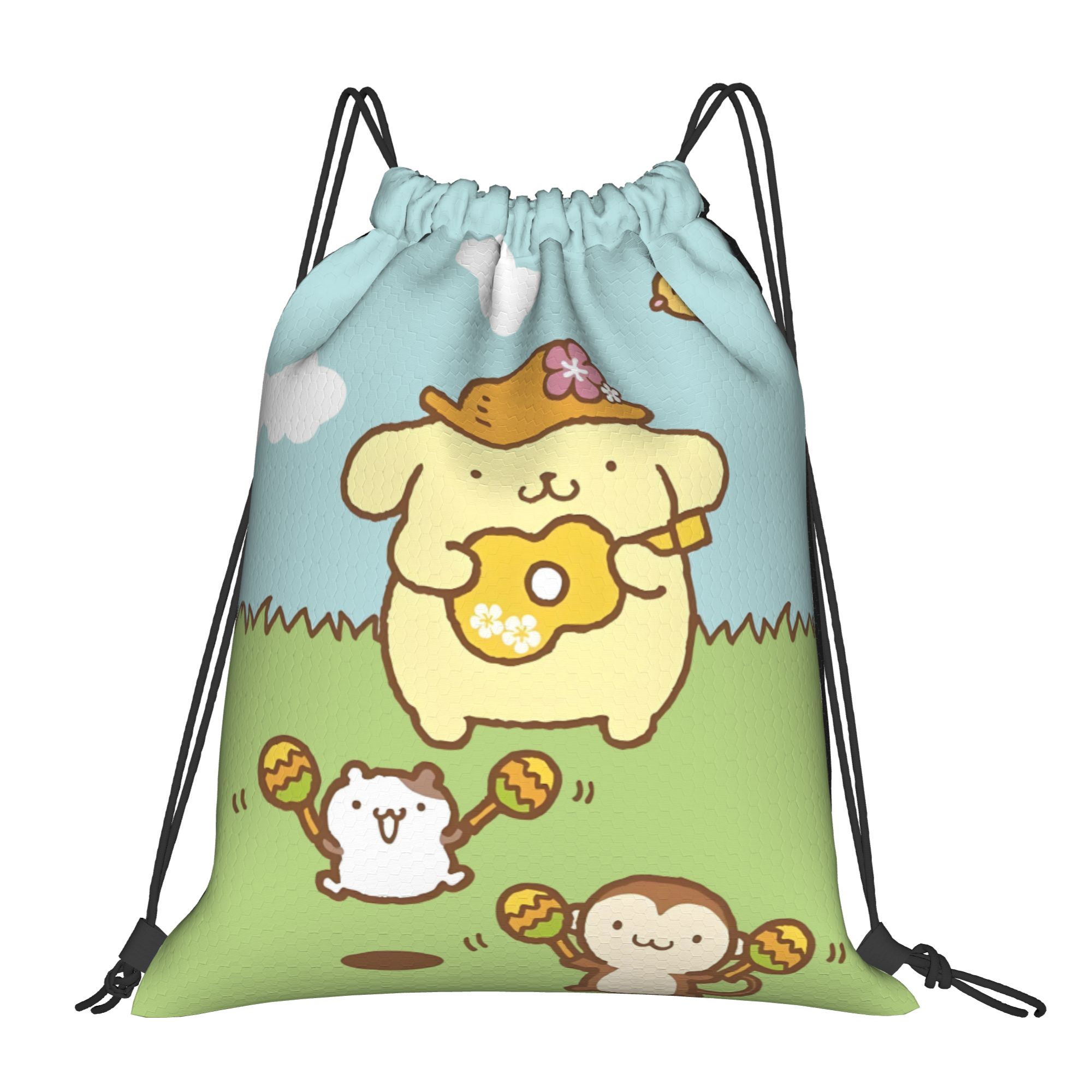 Custom P-Pompompurines Drawstr - огляд і ціна Yoga Fitness Bag