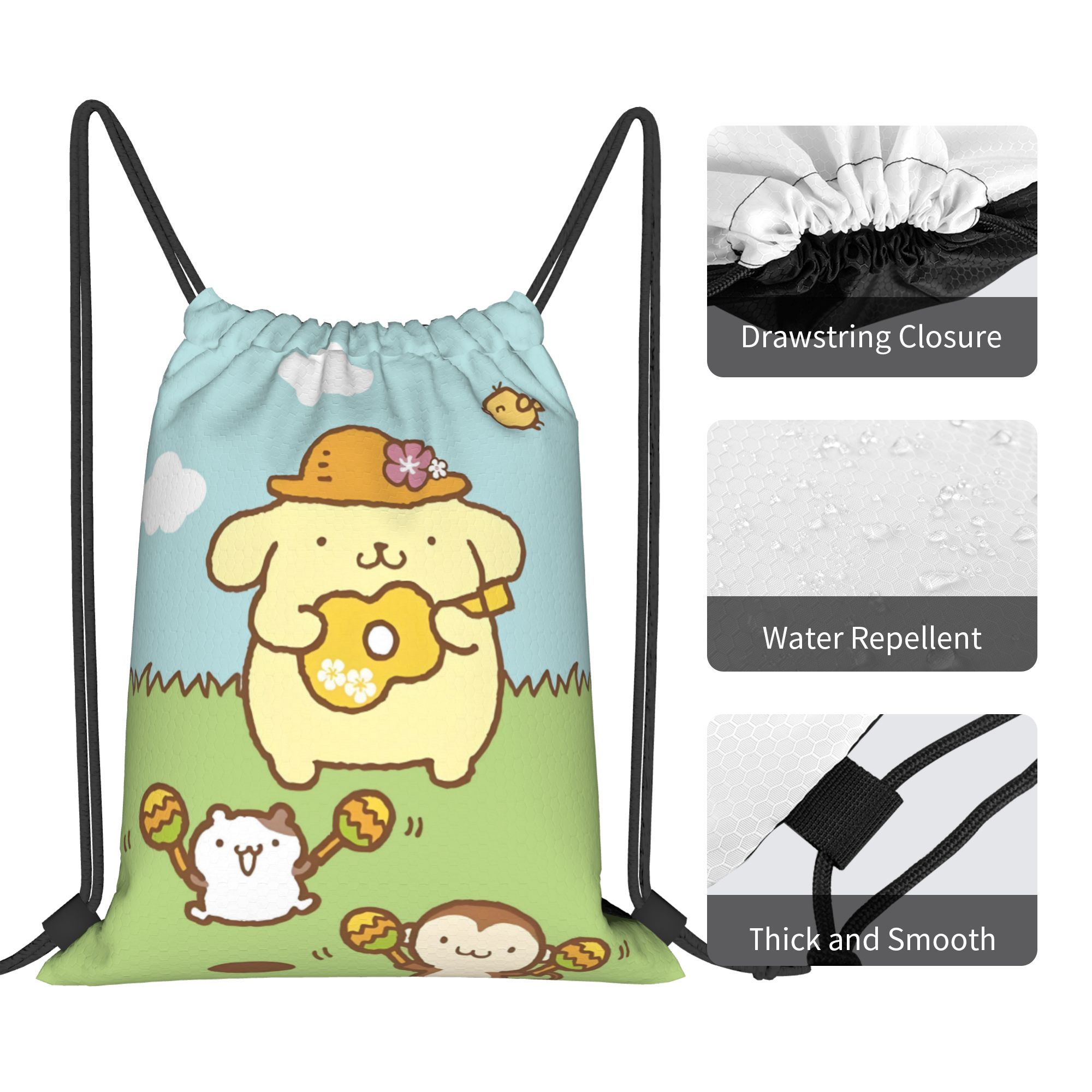 Custom P-Pompompurines Drawstr - огляд і ціна Yoga Fitness Bag