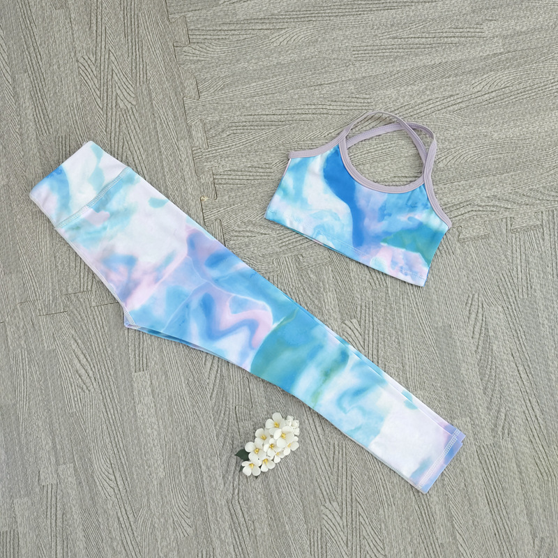 2025 Girls 2pc Yoga Outfit Set - огляд і ціна Yoga Fitness Girl