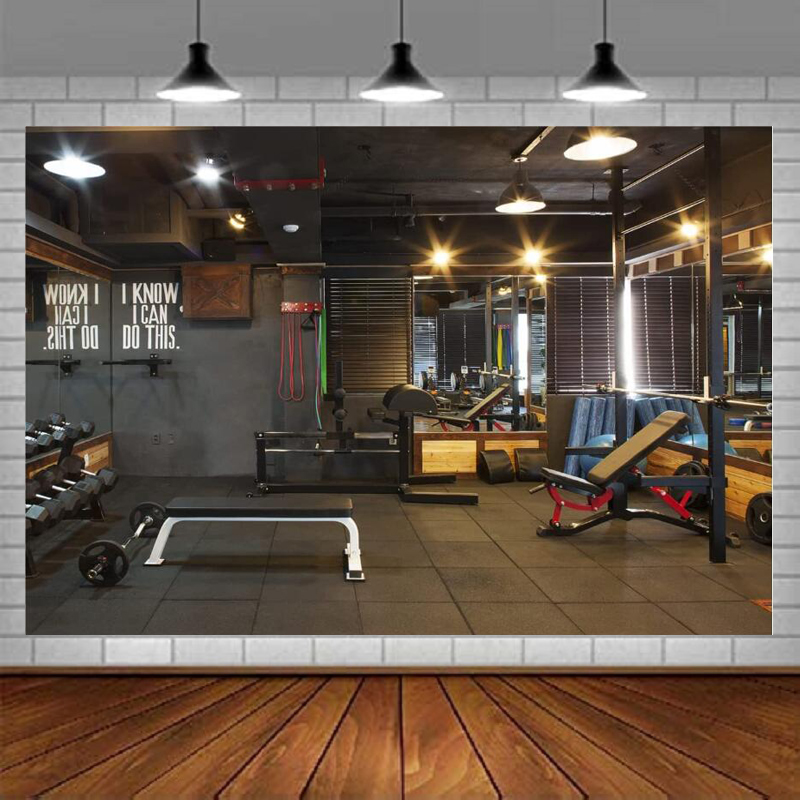 Gym Photography Backdrop Fitne - огляд і ціна Yoga Fitness Gym Photos