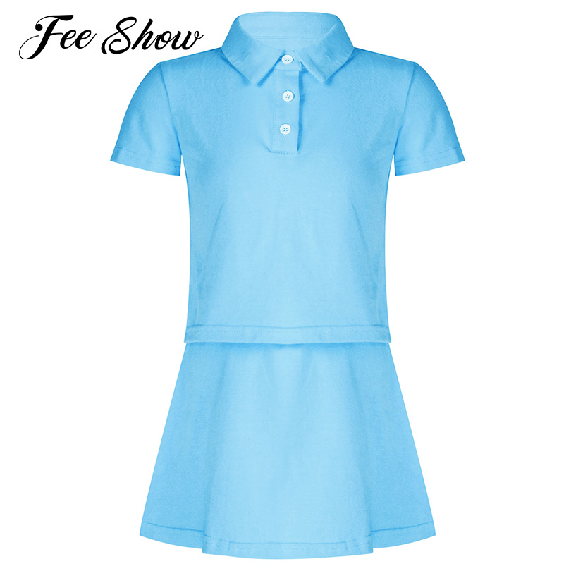 2Pcs Kids Sport Suit Short Sle - огляд і ціна Yoga Fitness Girl