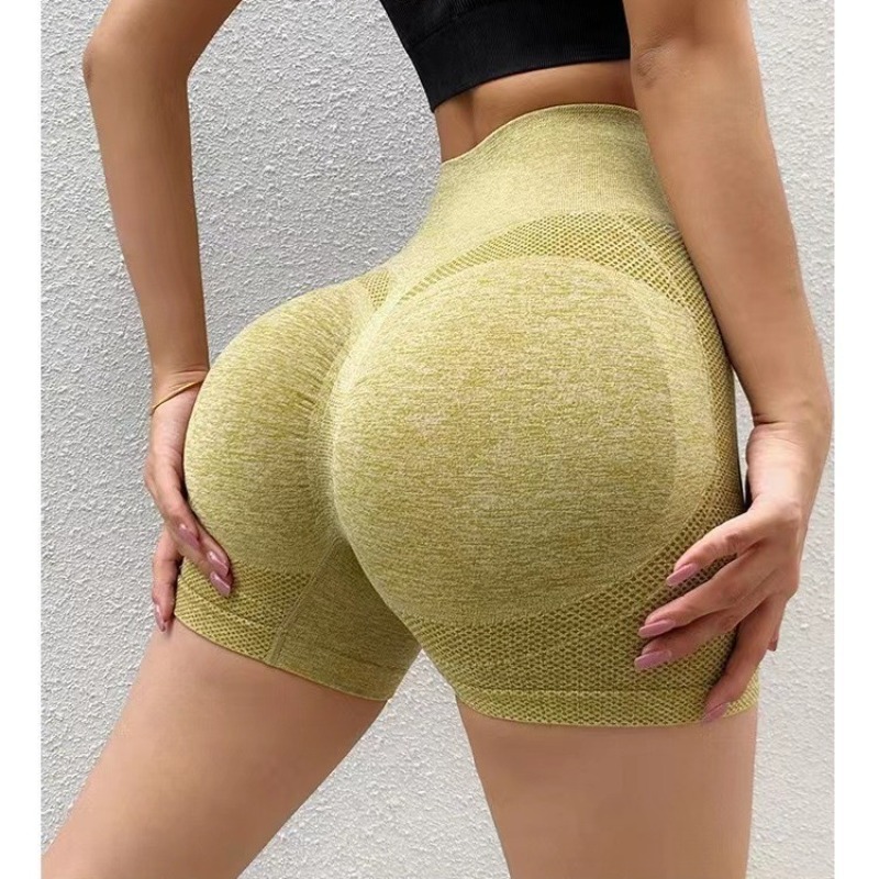 Women High Waist Yoga Shorts P - огляд і ціна Yoga Fitness Model