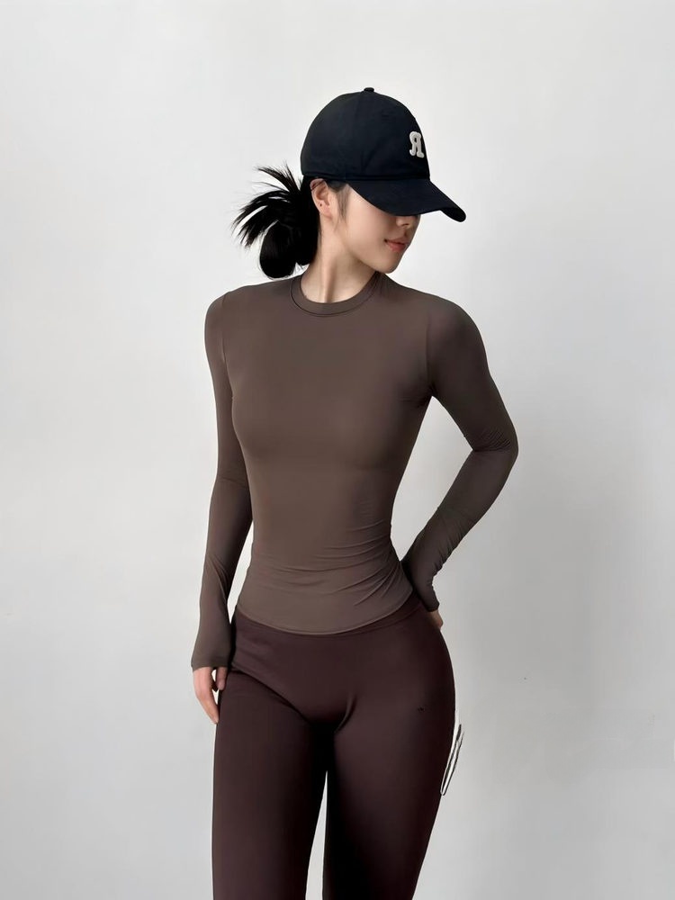 Slim Fit Long Sleeve Yoga Fitn - огляд і ціна Yoga Fitness Girl